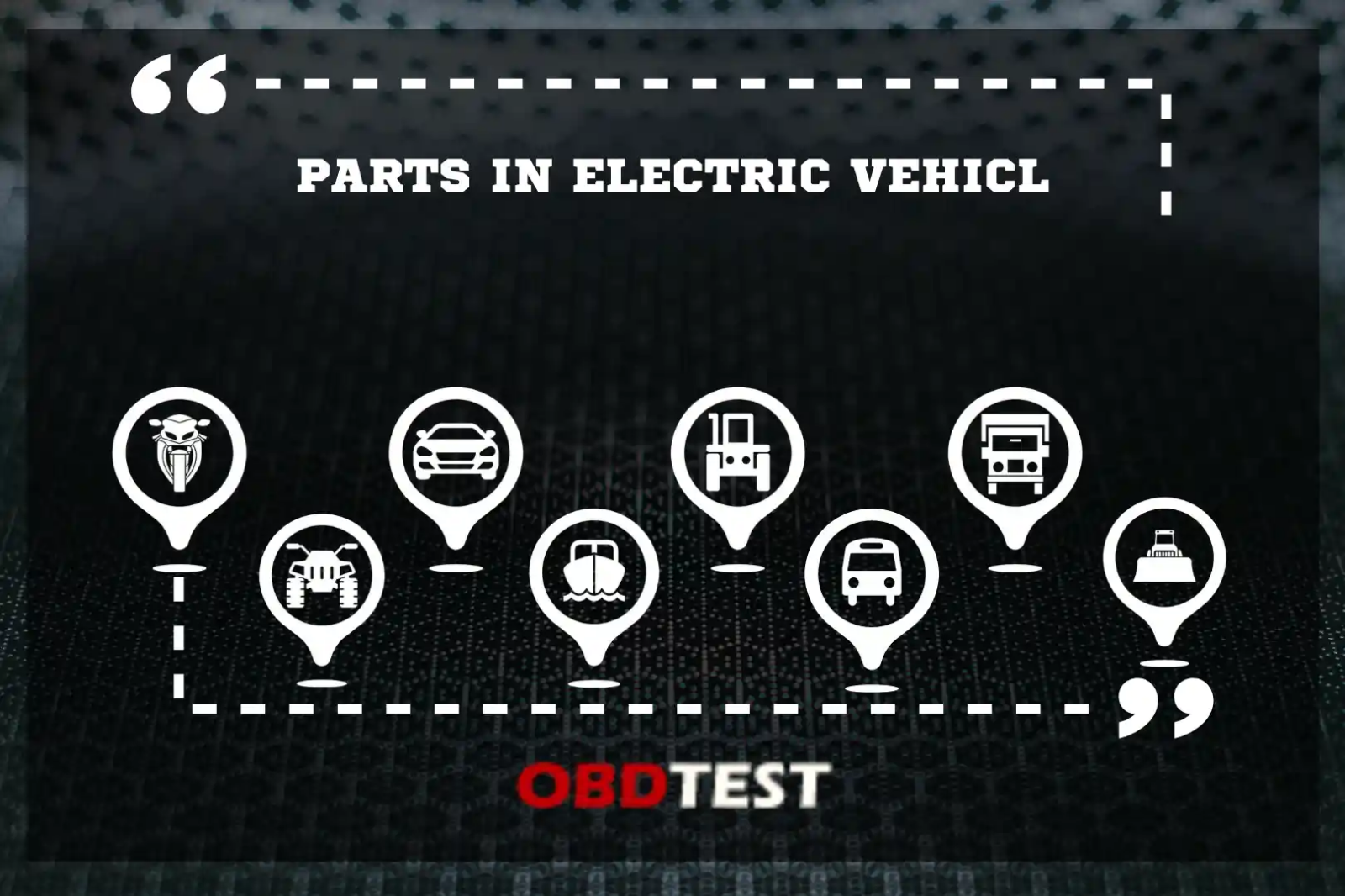 Parts in Electric Vehicles