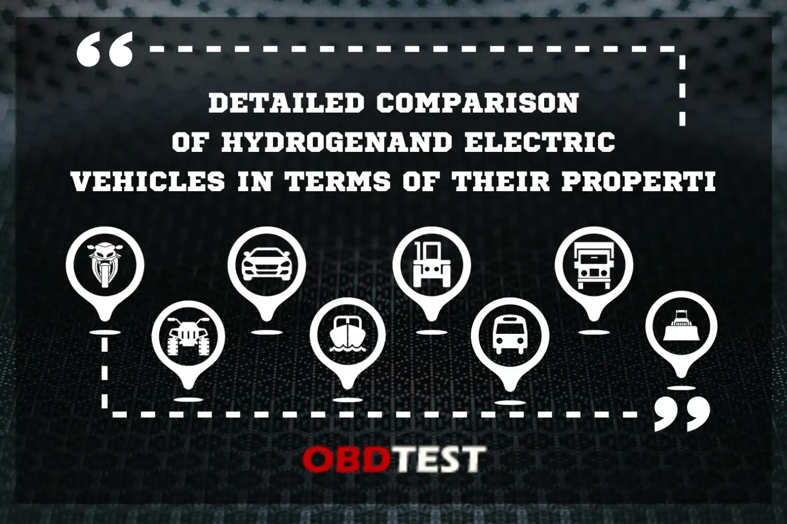 Comparison of Hydrogen and Electric Vehicles