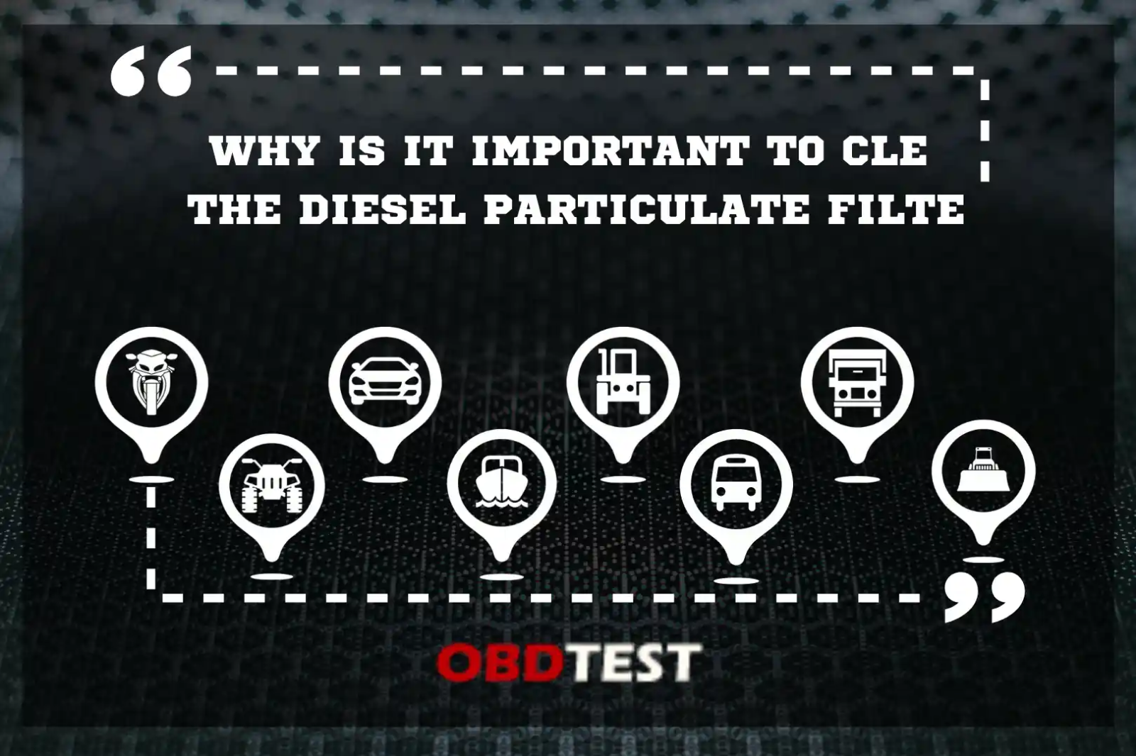Why is it important to clean the DPF?