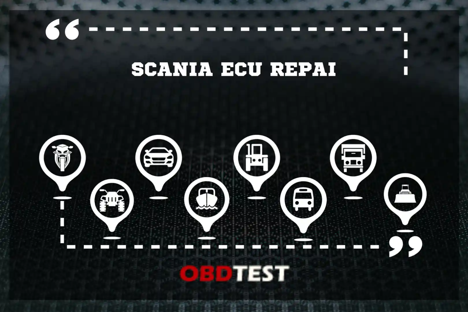 Where Is Scania Ecu Repair Done? 