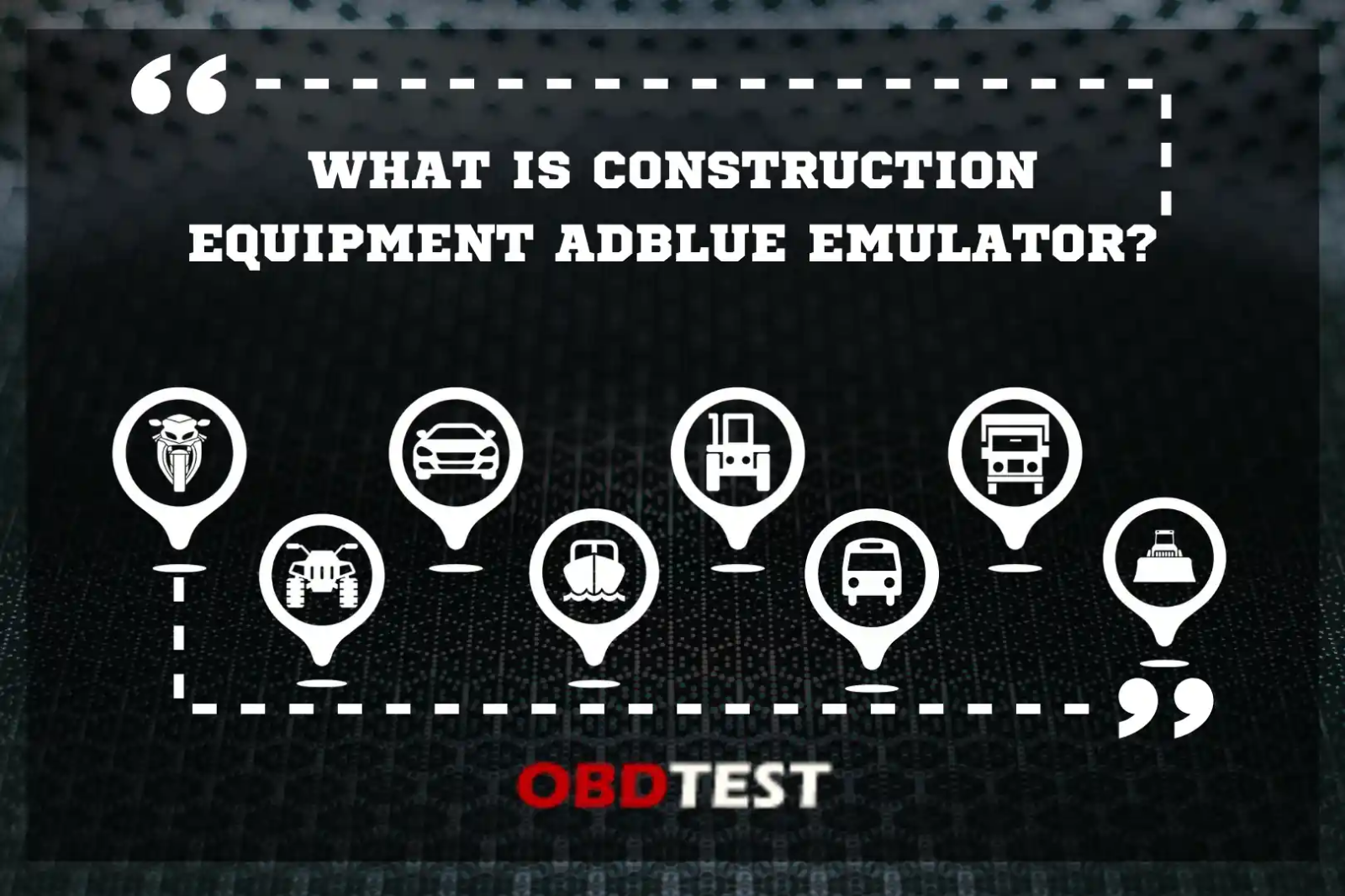 What is Construction Equipment Adblue Emulator?