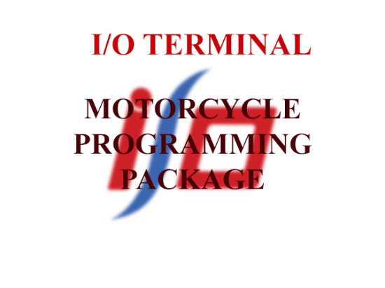 Ioterminal motorcycle programming package