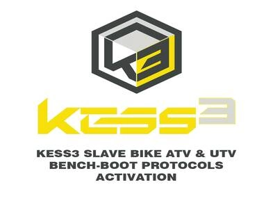 KESS3 Slave - Bike - ATV & UTV Bench-Boot-Protokoll Aktivierung